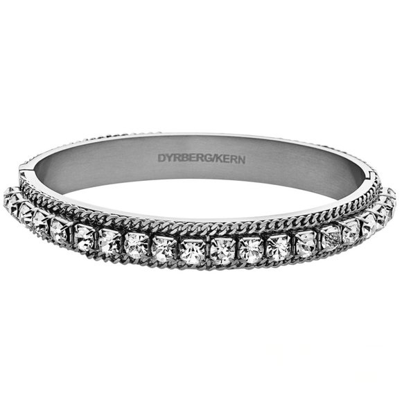 Dyrberg/Kern Chrystania Swarovski crystal hinged bracelet - Picture 6 of 6
